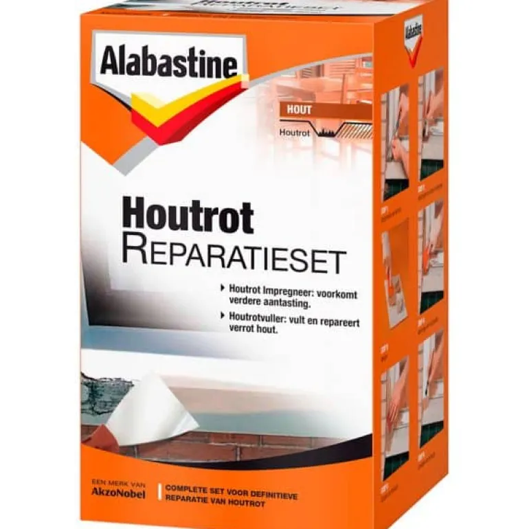 Alabastine Houtrot Reparatieset