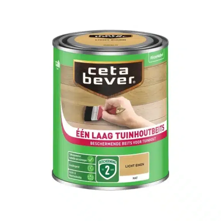 CetaBever Één Laag Tuinhoutbeits