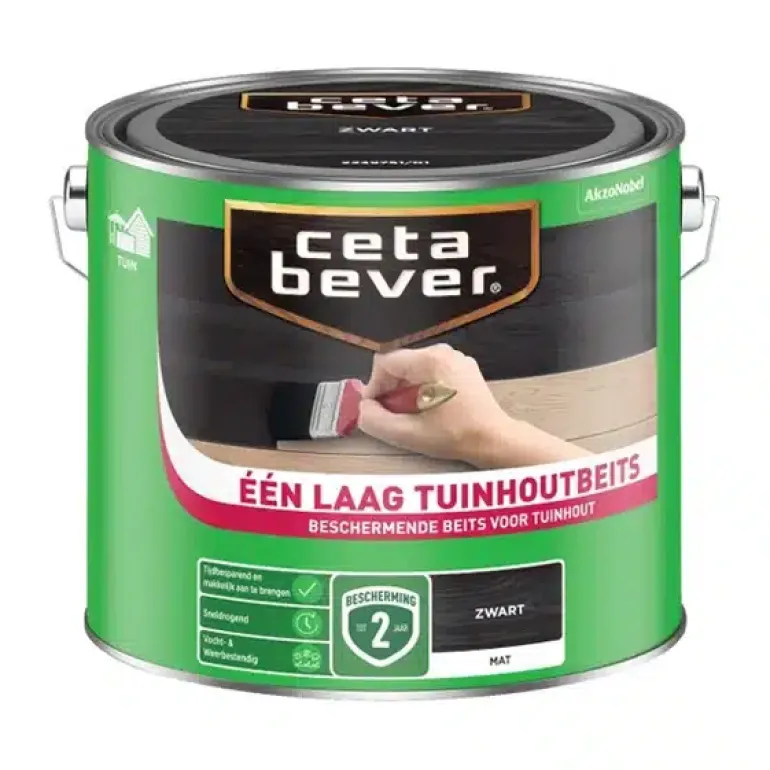 CetaBever Één Laag Tuinhoutbeits