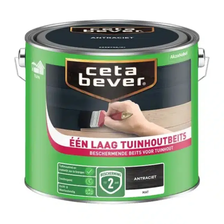 CetaBever Één Laag Tuinhoutbeits