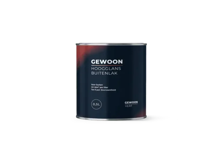 Gewoon Hoogglans Buitenlak