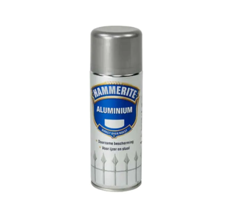 Hammerite Aluminium Spuitbus