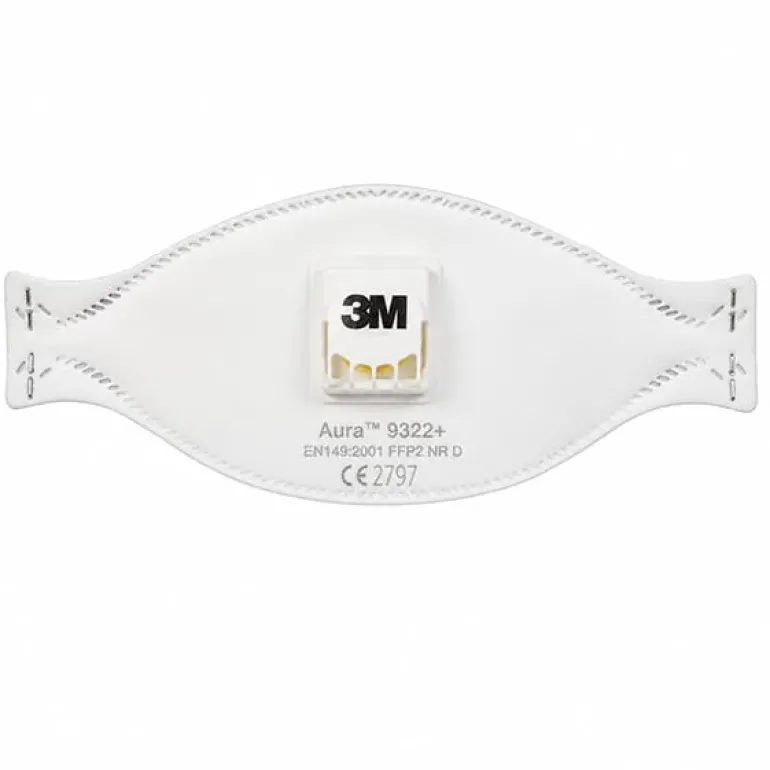 3M Aura 9322+ Stofmasker FFP2+Ventiel