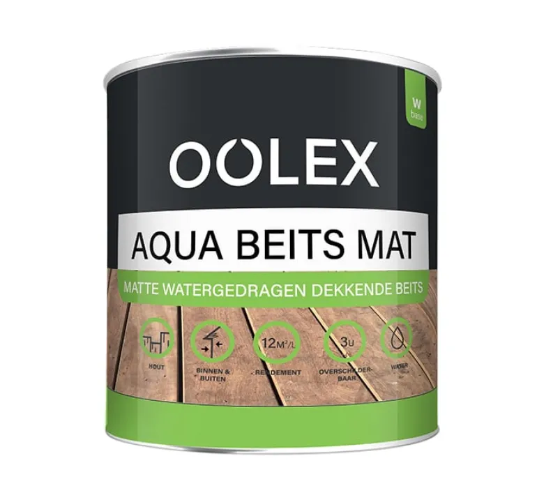 Oolex Aqua Beits Mat Dekkend