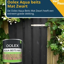 Oolex Aqua Beits Mat Zwart