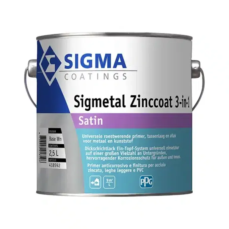 Sigma Sigmetal Zinccoat 3 in 1