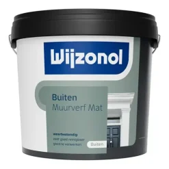 Wijzonol Muurverf voor Buiten Mat