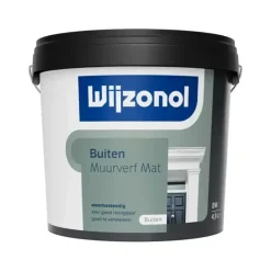 Wijzonol Muurverf voor Buiten Mat