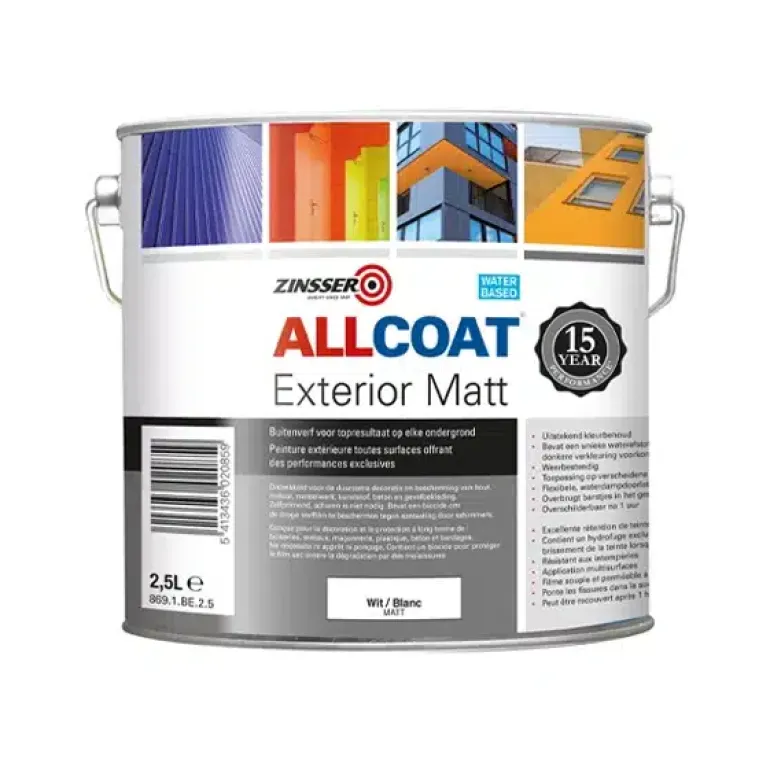Zinsser Allcoat Exterior Matt